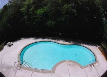 Aerial of Swimming Pool Aerial of Swimming Pool