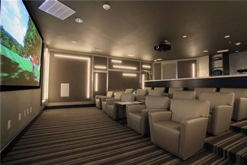 Movie Theater with Surround Sound Movie Theater with Surround Sound