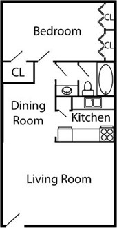 1 Bedroom 1 Bedroom