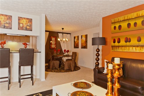 Open floor plan Open floor plan