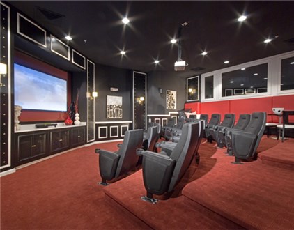 Movie Theater with Surround Sound Movie Theater with Surround Sound