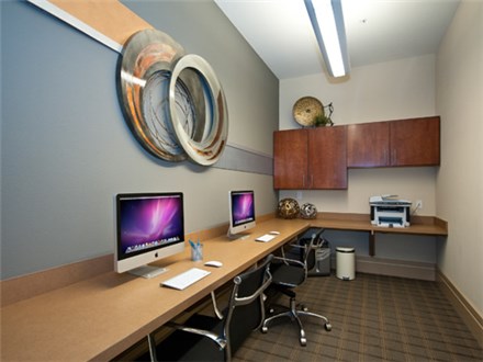 Business Center with Apple Computers Business Center with Apple Computers