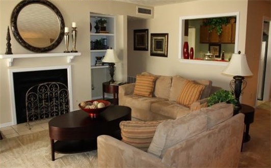 Built in Bookcases in Select Units Built in Bookcases in Select Units
